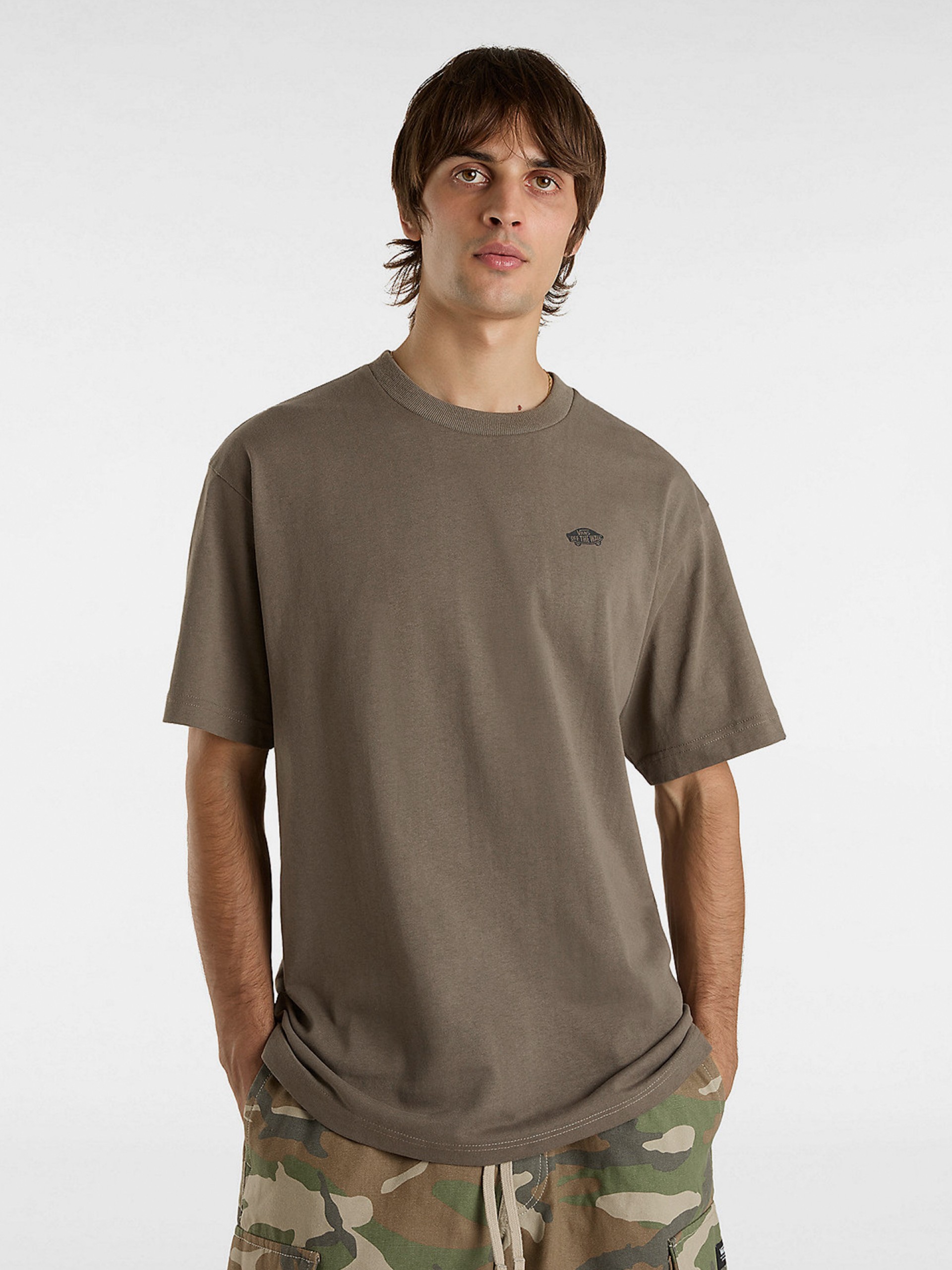 T-shirt Vans Style 76 II Castanha
