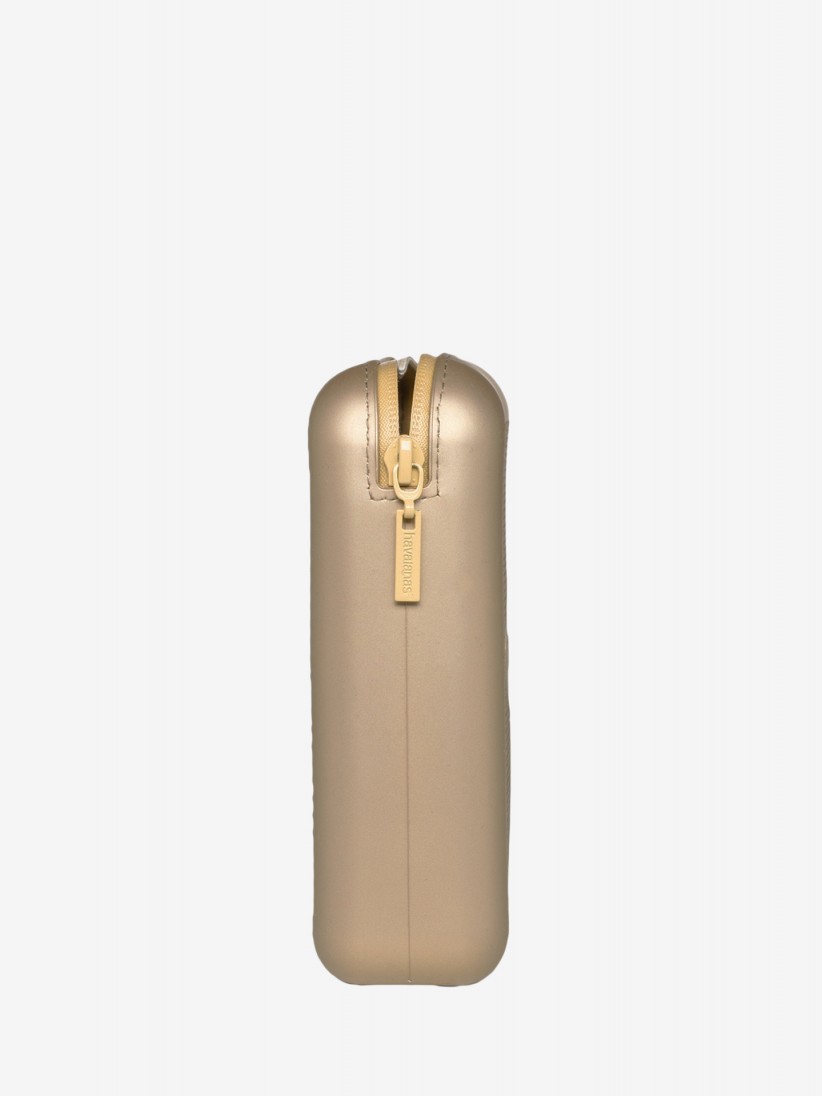 Necessaire Havaianas Beach Metallic Dorado