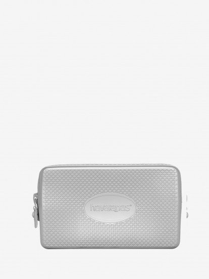 Havaianas Mini Bag Plus Cool Metallic Silver Purse