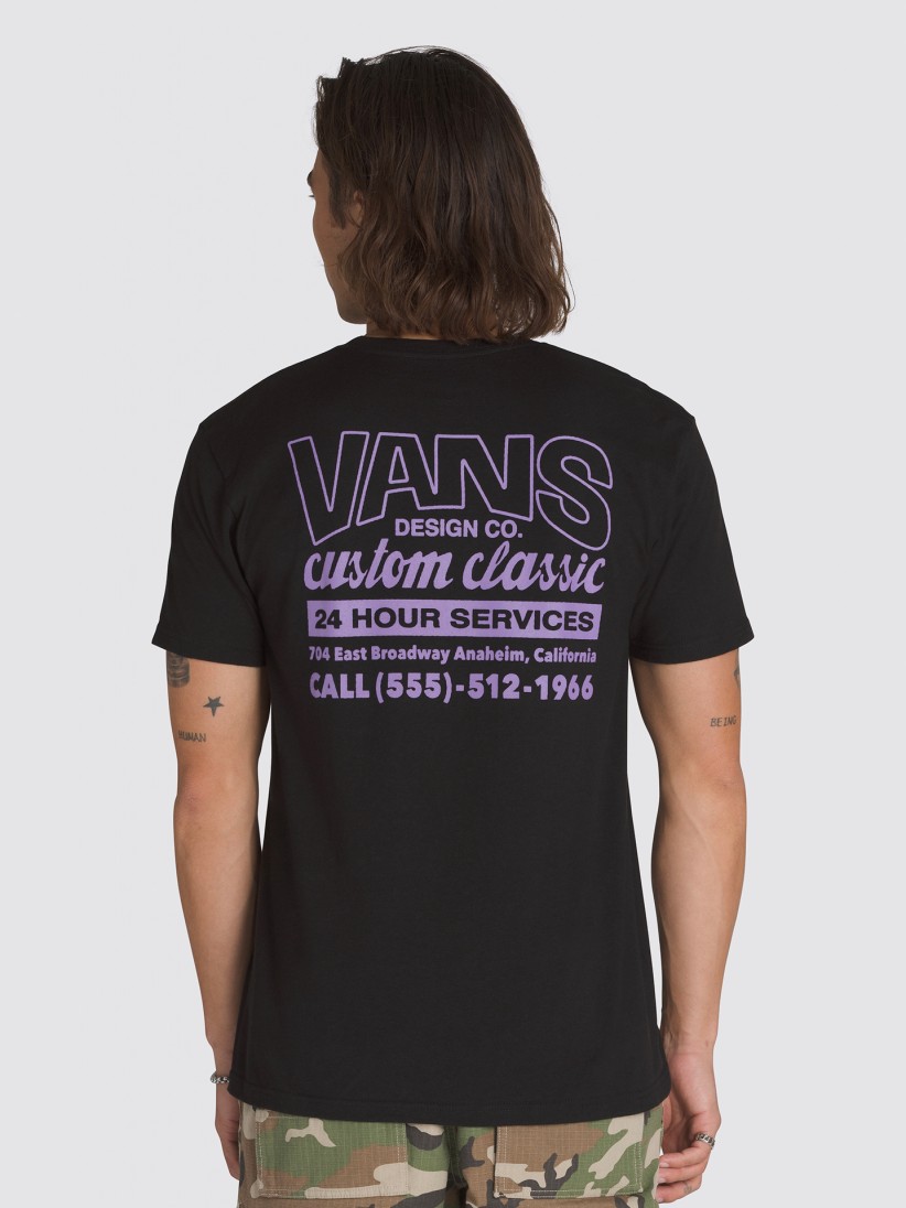 Vans Shop Front Black T-shirt