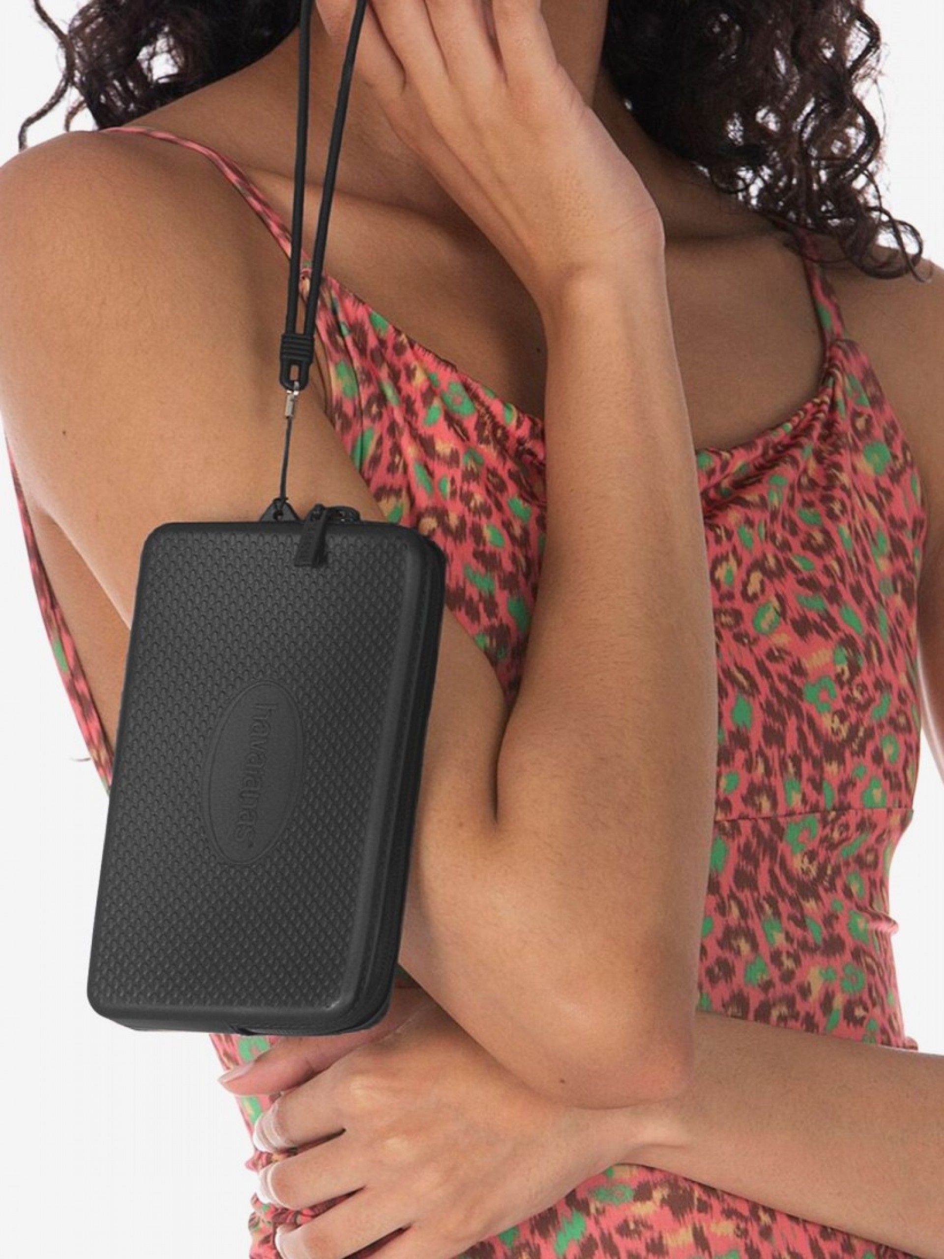 Mala Pequena Havaianas Mini Bag Logo Preta