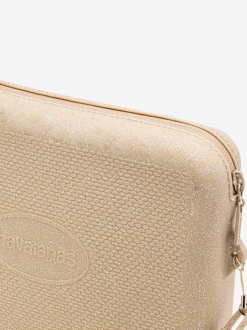 Necessaire Havaianas Beach Glitter Dourado
