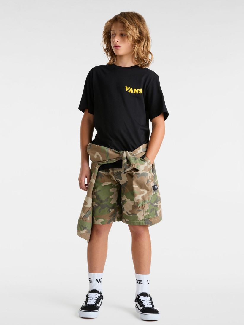 T-shirt Vans Hasta La Shaka Kids Preta