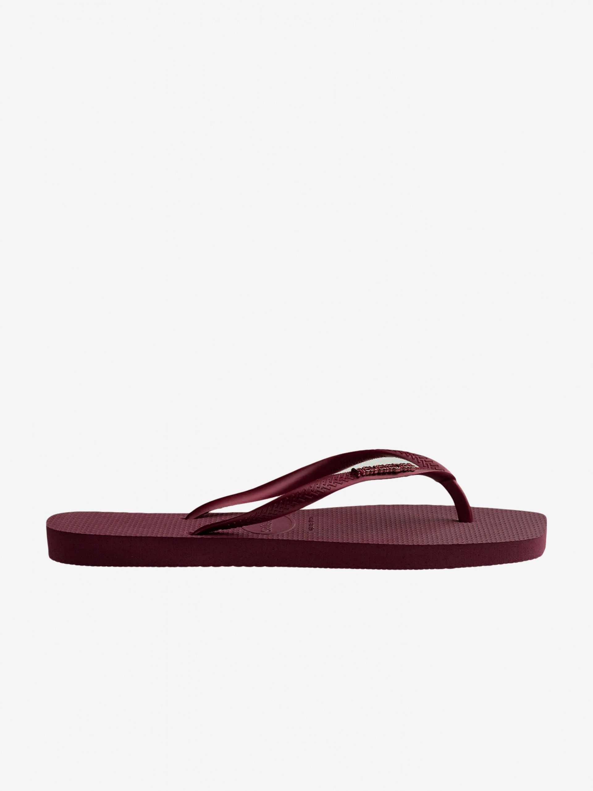 Chanclas Havaianas Square Logo Metallic Burdeos