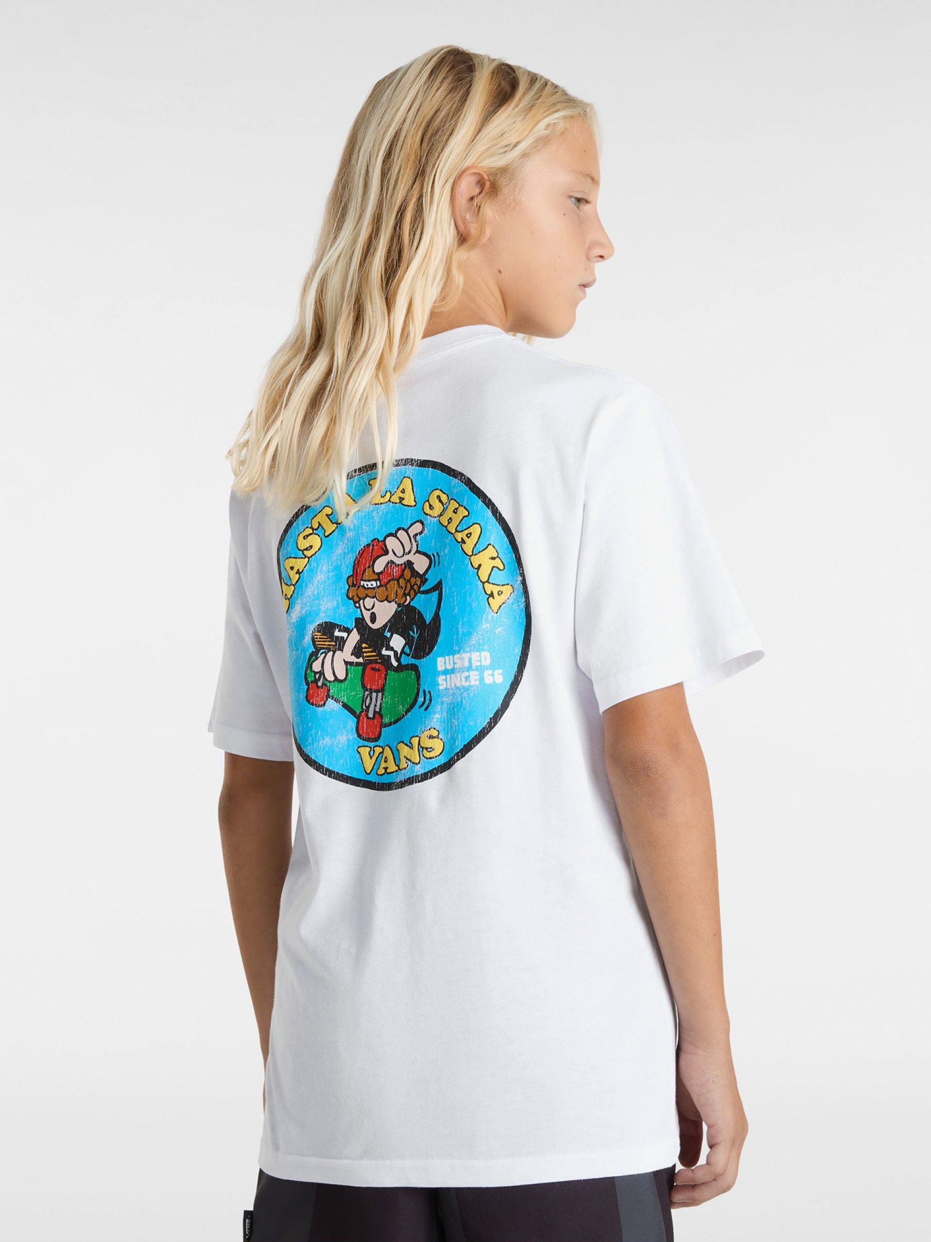 Vans Hasta La Shaka Kids White T-shirt