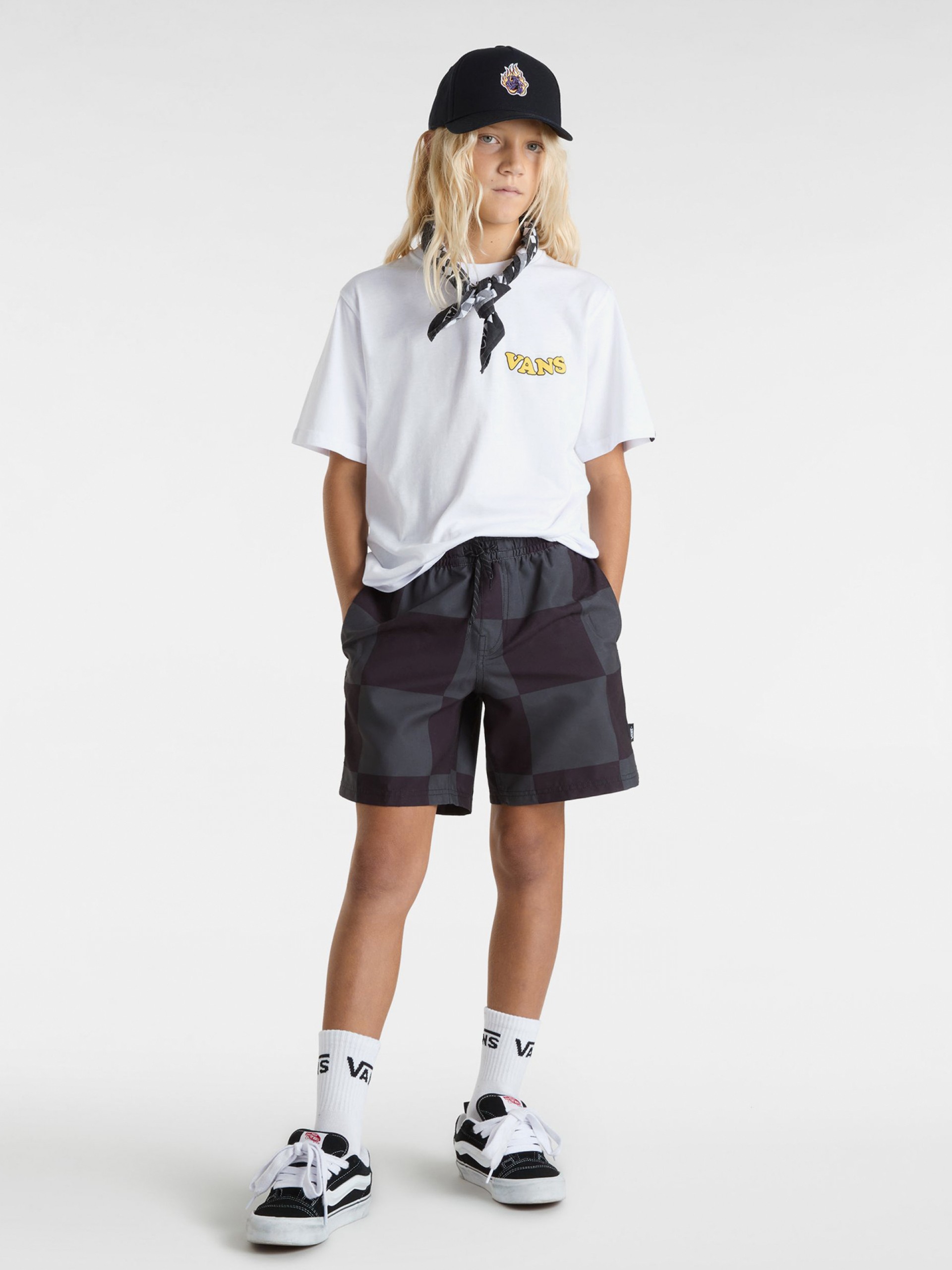 Vans Hasta La Shaka Kids White T-shirt