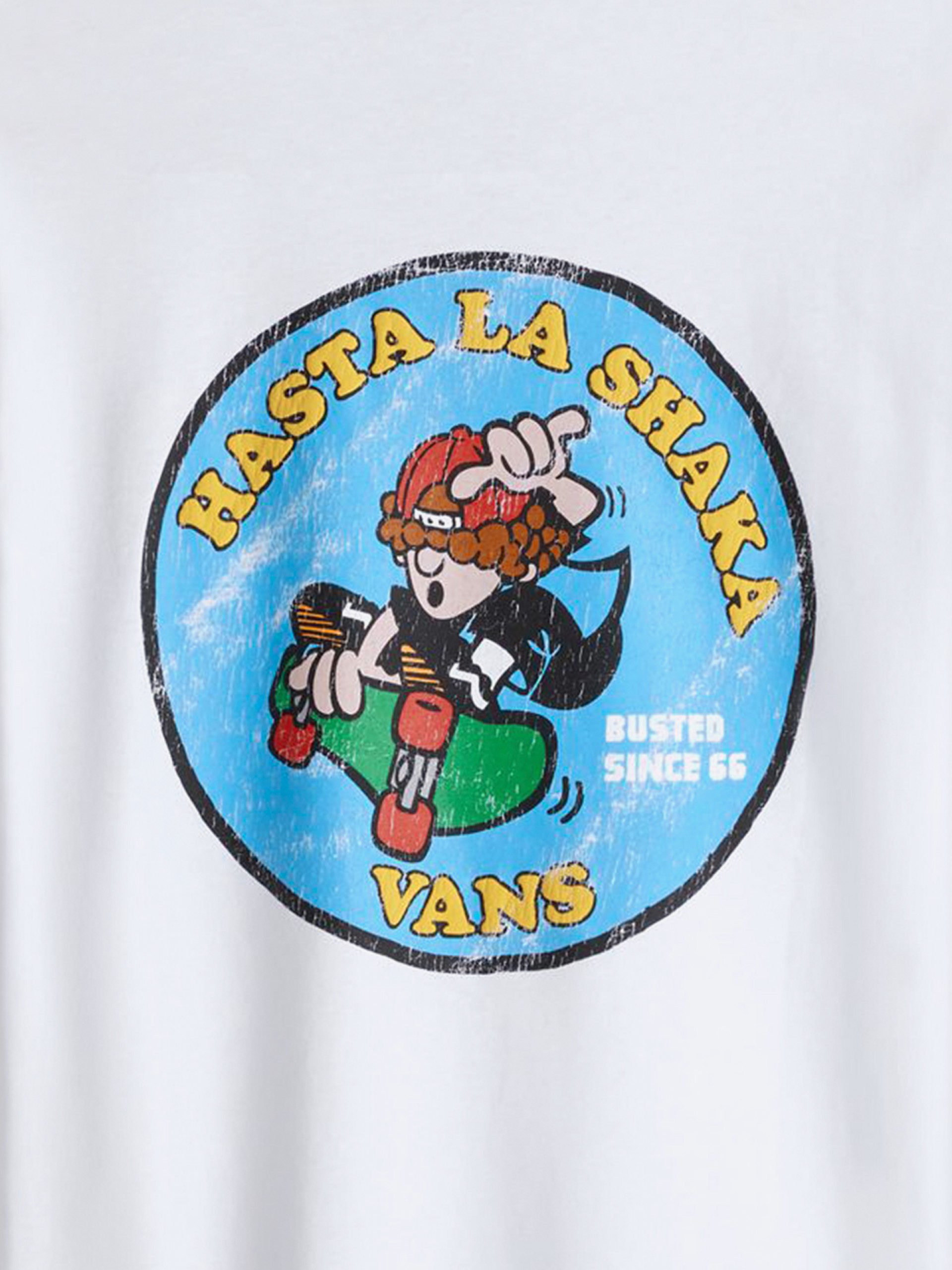 Vans Hasta La Shaka Kids White T-shirt