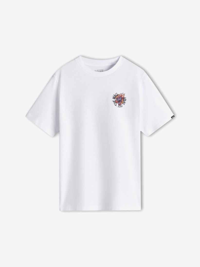 T-shirt Vans Vortex Kids Branca