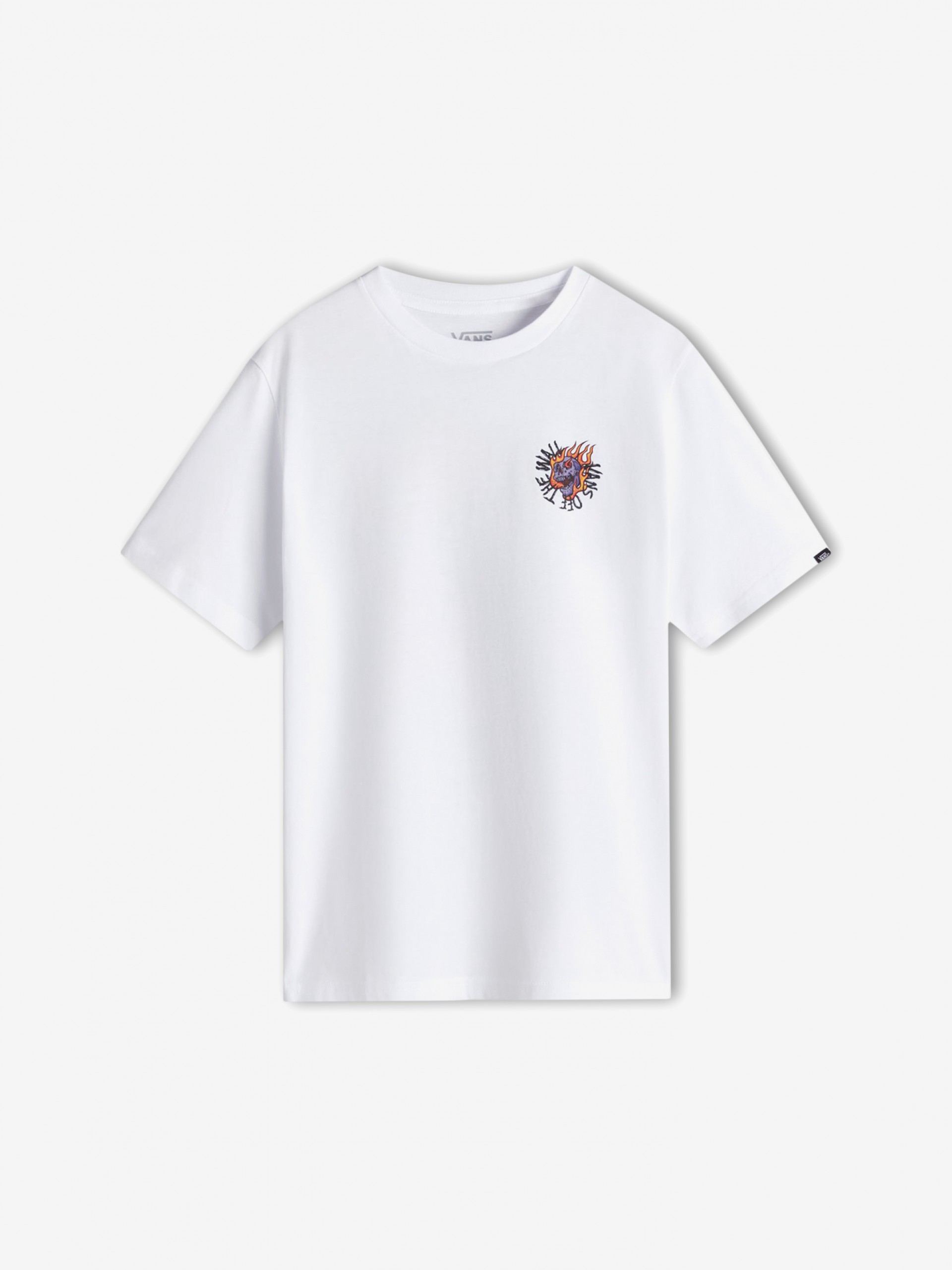 Camiseta Vans Vortex Kids Blanca