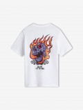 T-shirt Vans Vortex Kids Branca