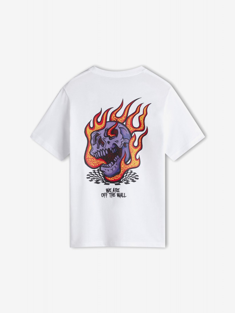 T-shirt Vans Vortex Kids Branca