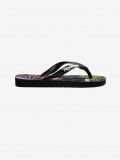 Chinelos Havaianas Top Marvel II Kids Pretos