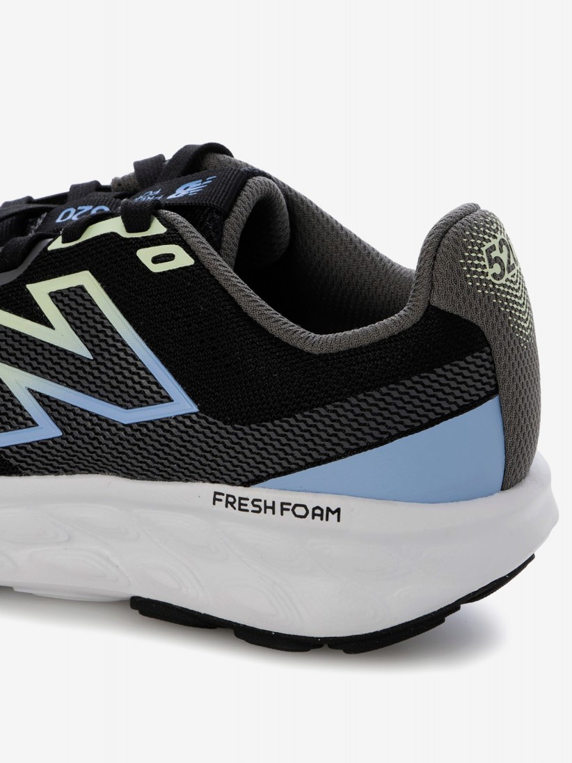 Zapatillas New Balance Fresh Foam 520 v9 Negras Para Mujer