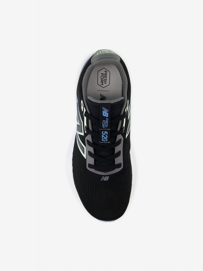 Zapatillas New Balance Fresh Foam 520 v9 Negras Para Mujer
