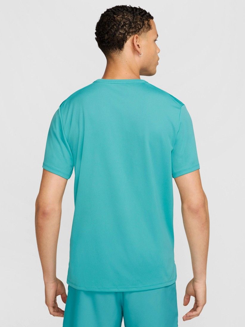 Nike Miler Dri-FIT UV Blue Running T-shirt For Men