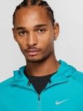 Nike Repel Miler Blue Running Hooded Jacket For Men