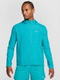 Nike Repel Miler Blue Running Hooded Jacket For Men