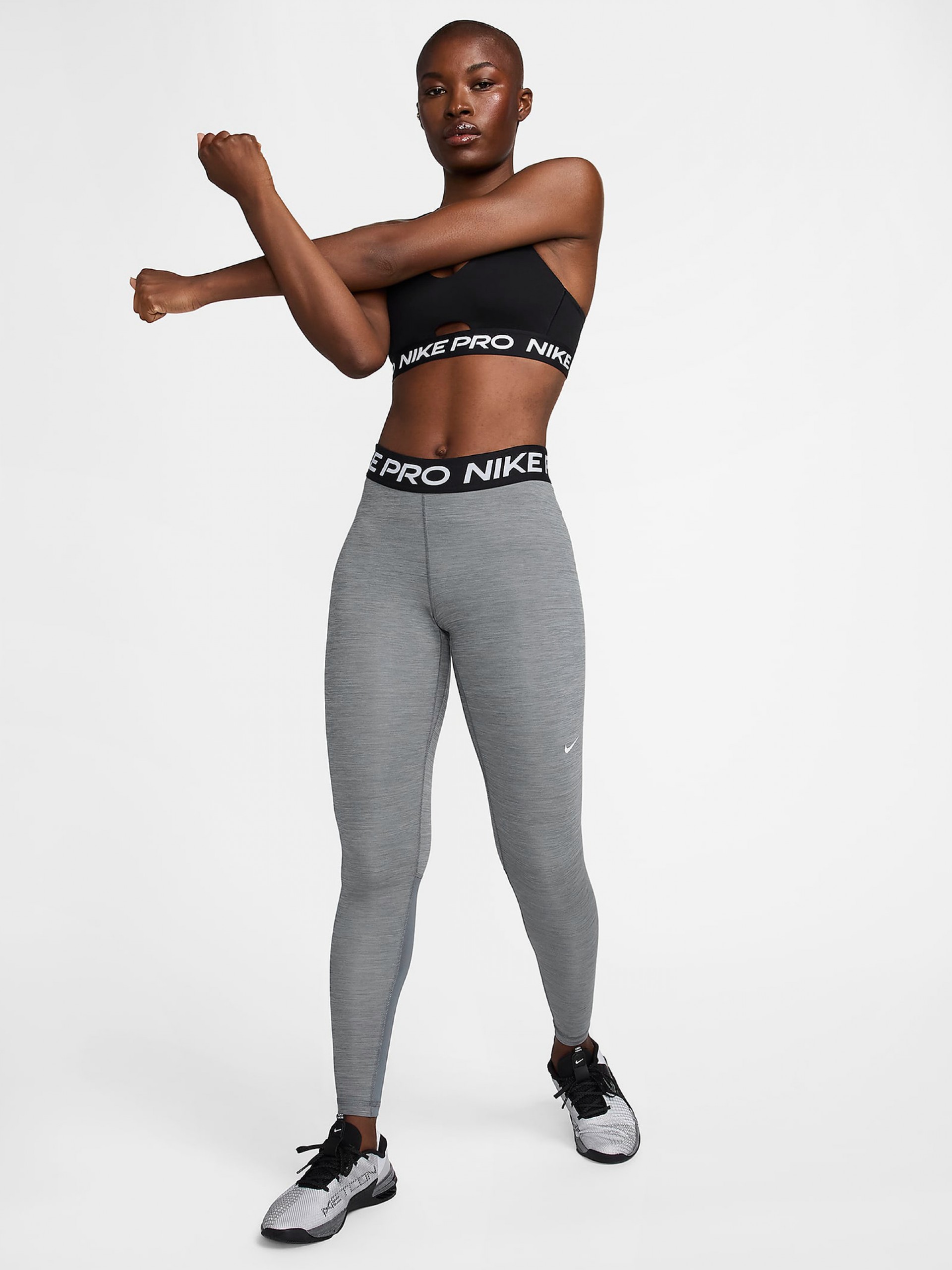 Nike Pro 365 Grey Leggings For Women
