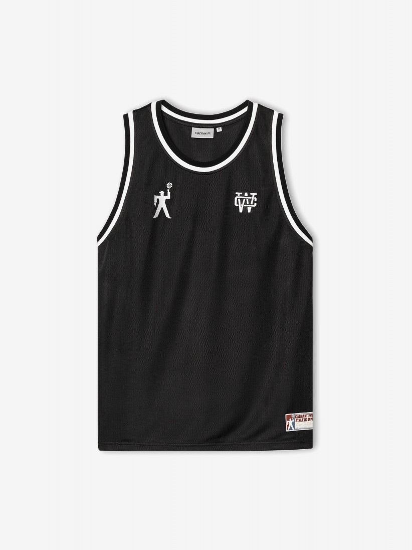 CARHARTT WIP｜SLEEVELESS (Win Lock Up A-Shirt (I034626 8 Carhartt WIP Win Lock Up A-shirt Black Sleeveless T-shirt