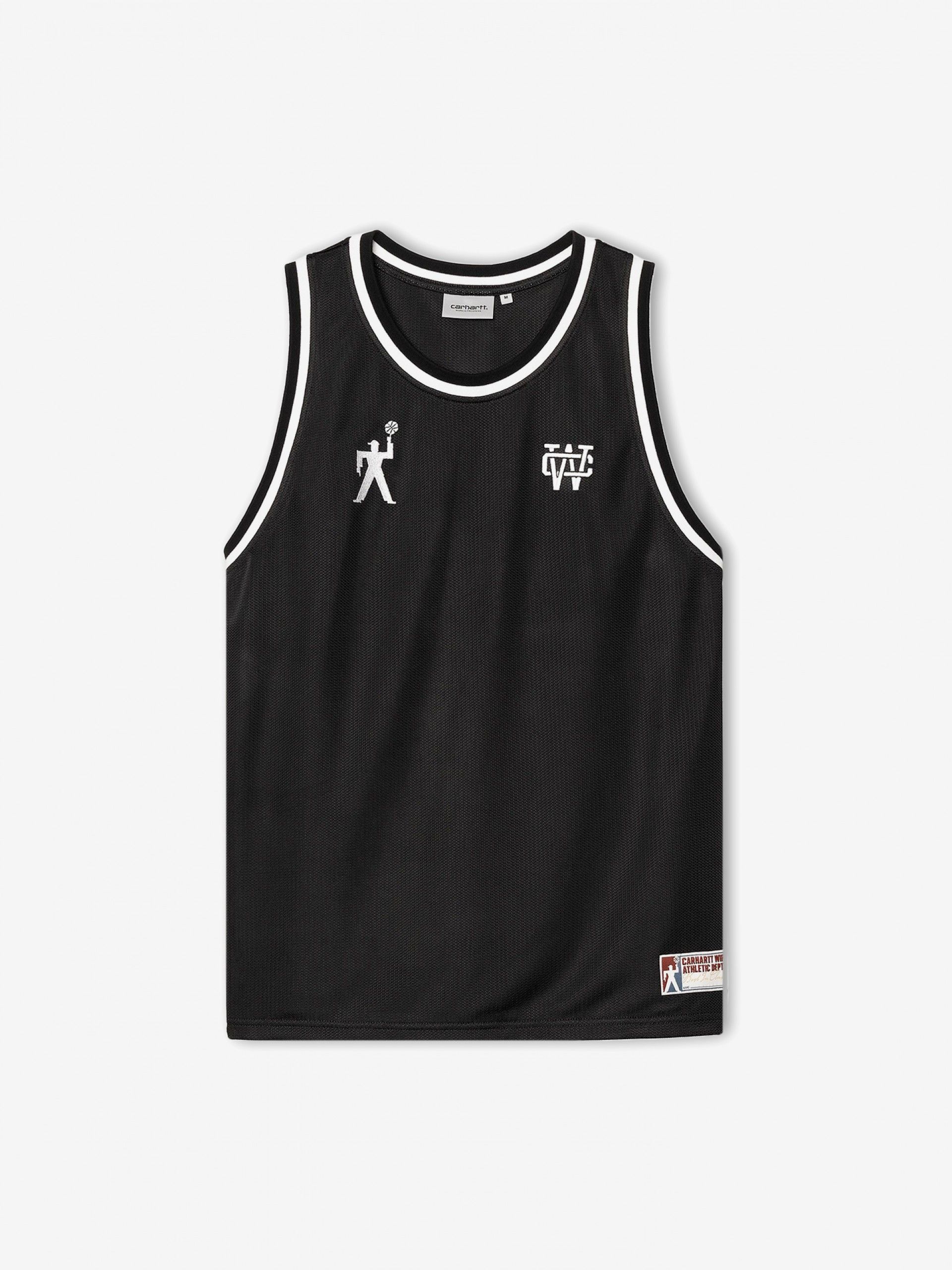 T-shirt sem Mangas Carhartt WIP Win Lock Up A-shirt Verde Preta