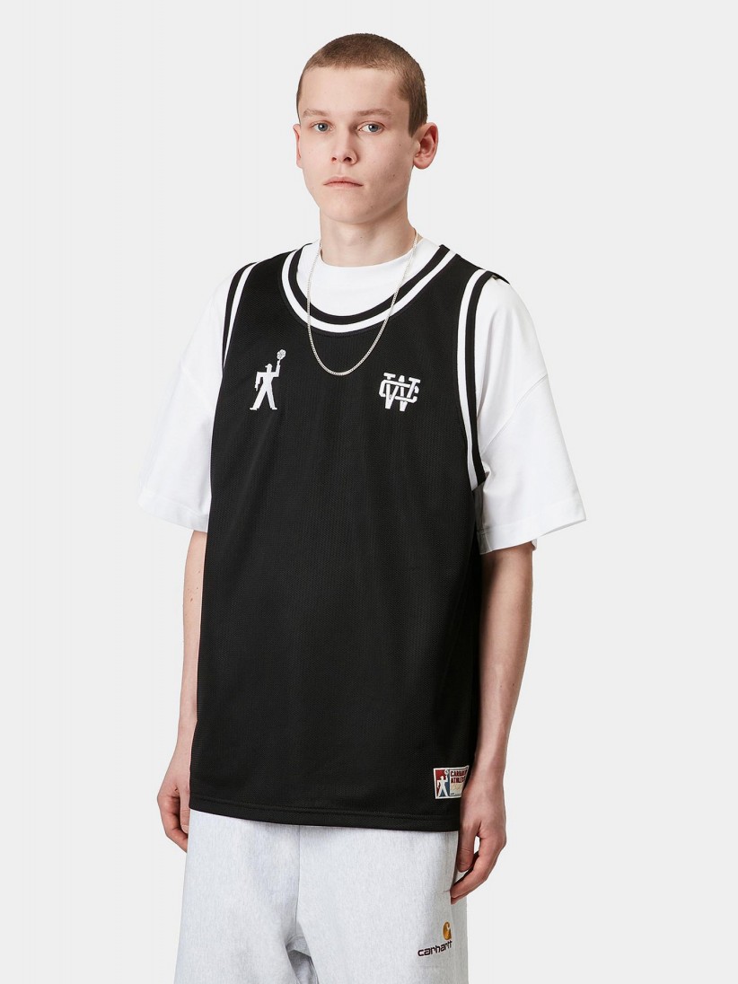 CARHARTT WIP｜SLEEVELESS (Win Lock Up A-Shirt (I034626 8 Carhartt WIP Win Lock Up A-shirt Black Sleeveless T-shirt