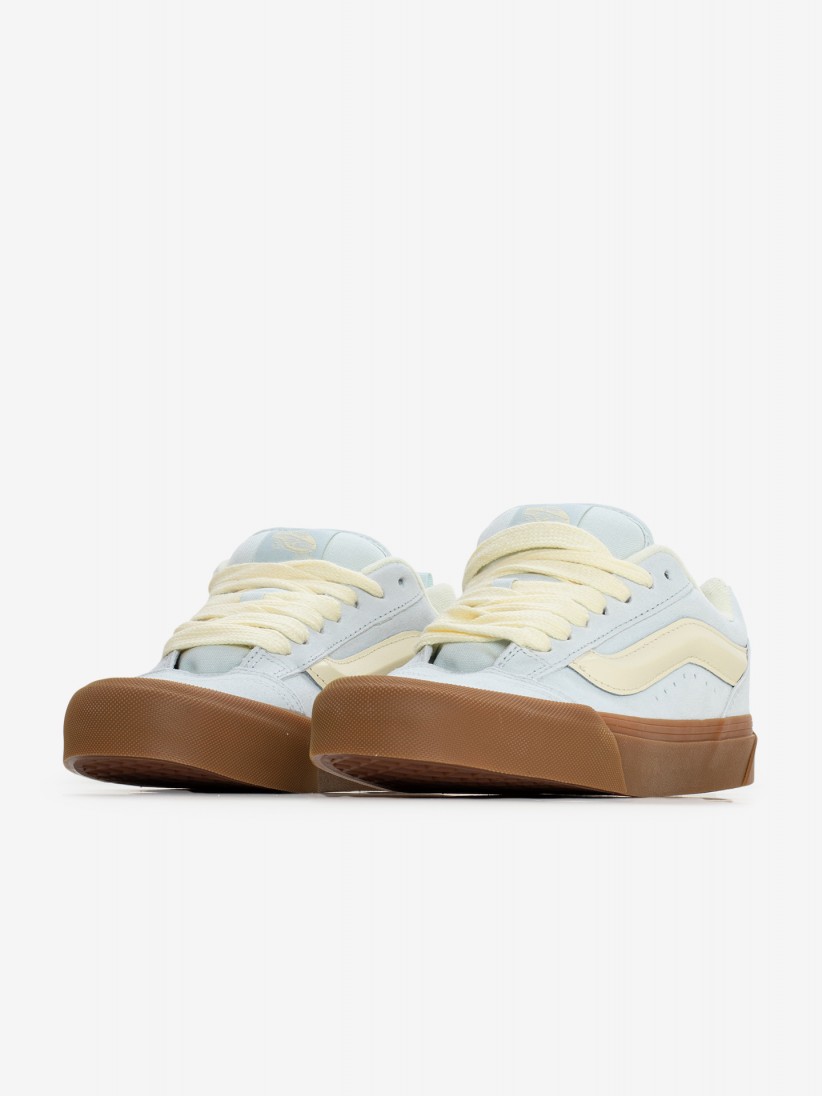 Vans Knu Skool Blue and Beige Sneakers