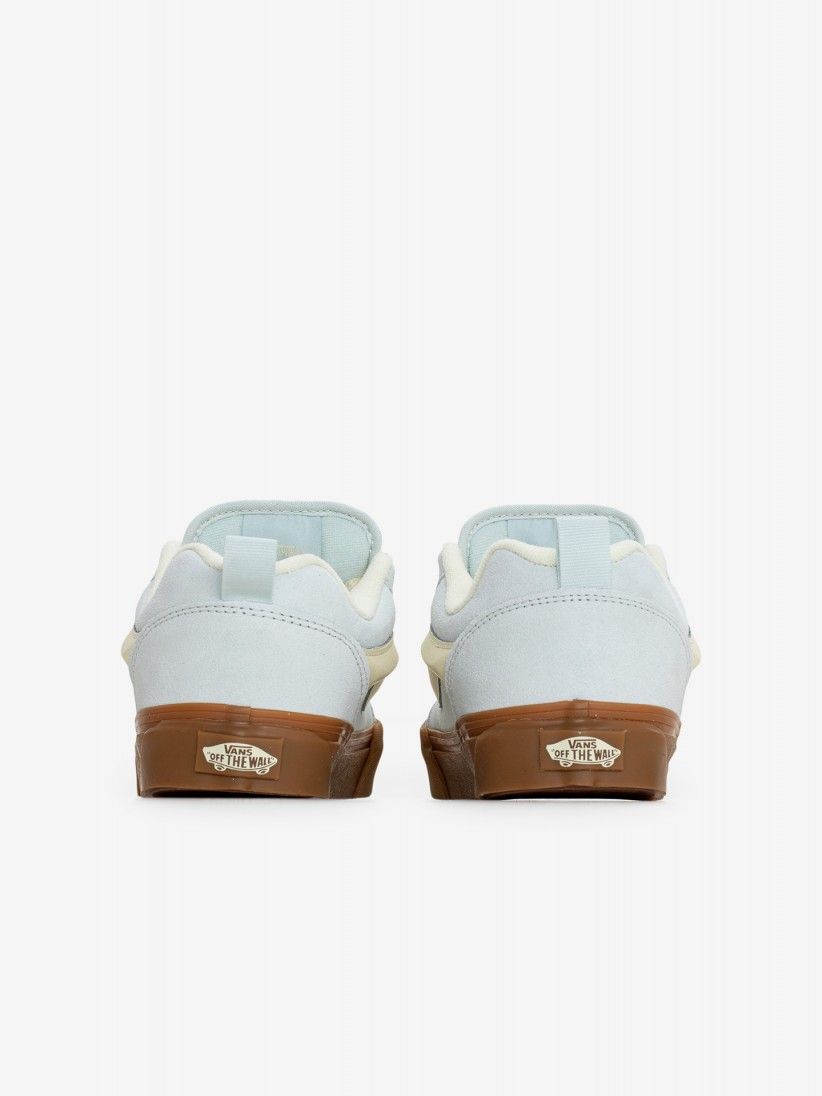 Vans Knu Skool Blue and Beige Sneakers