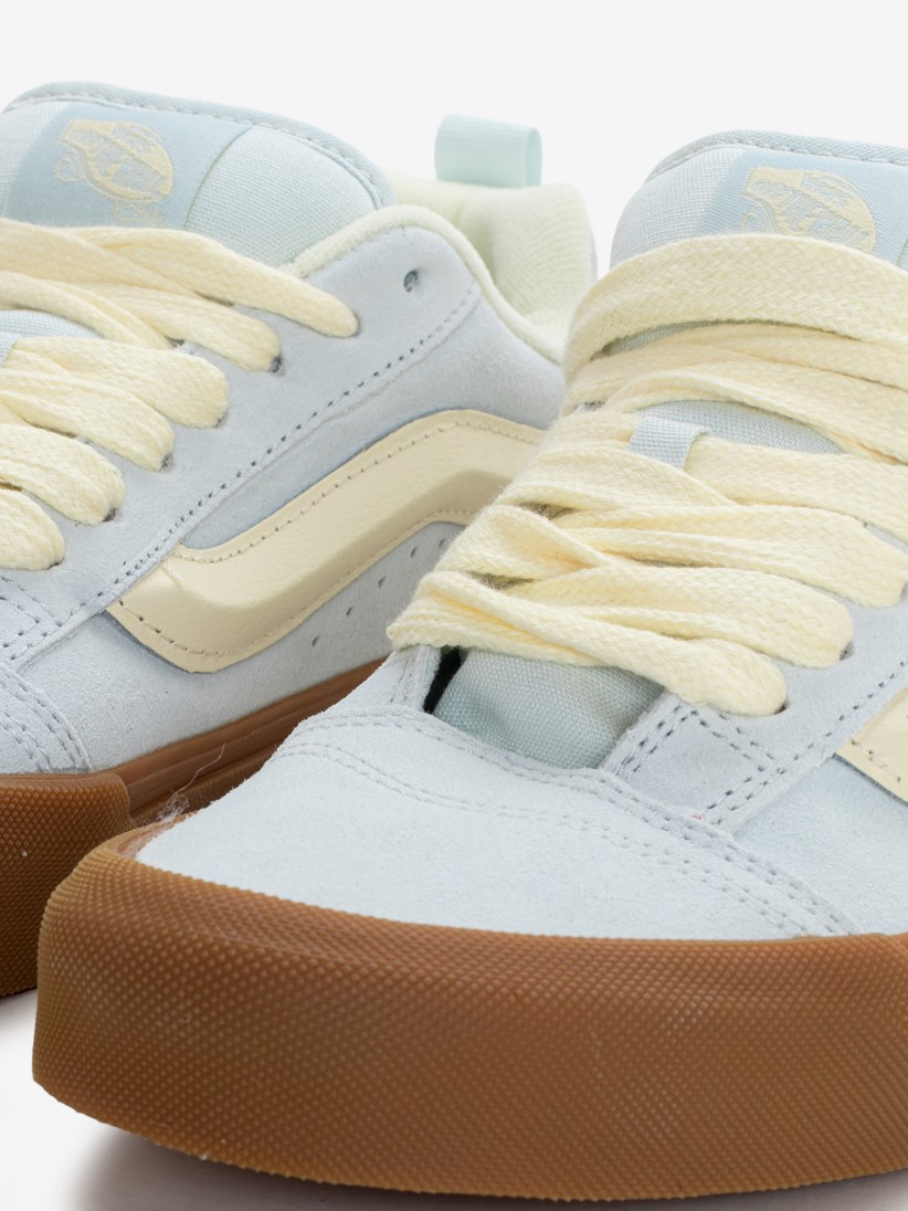 Vans Knu Skool Blue and Beige Sneakers
