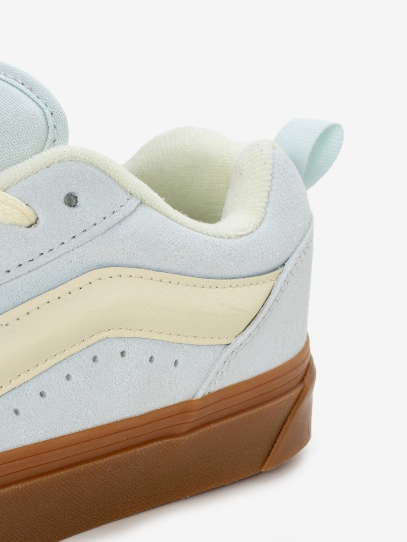 Vans Knu Skool Blue and Beige Sneakers