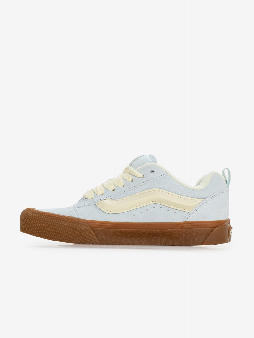 Vans Knu Skool Blue and Beige Sneakers