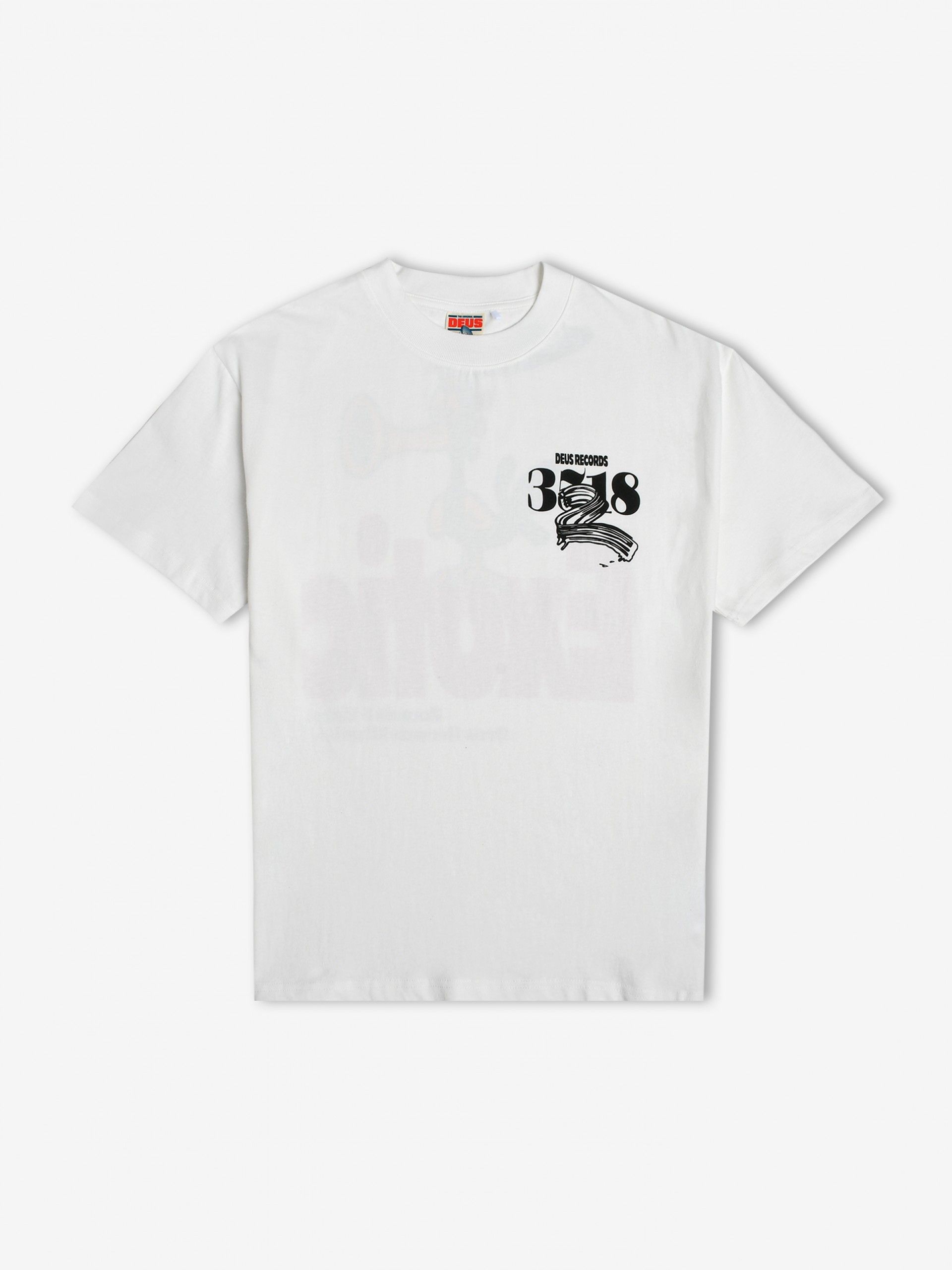 T-shirt Deus Ex Machina Zounds Branca