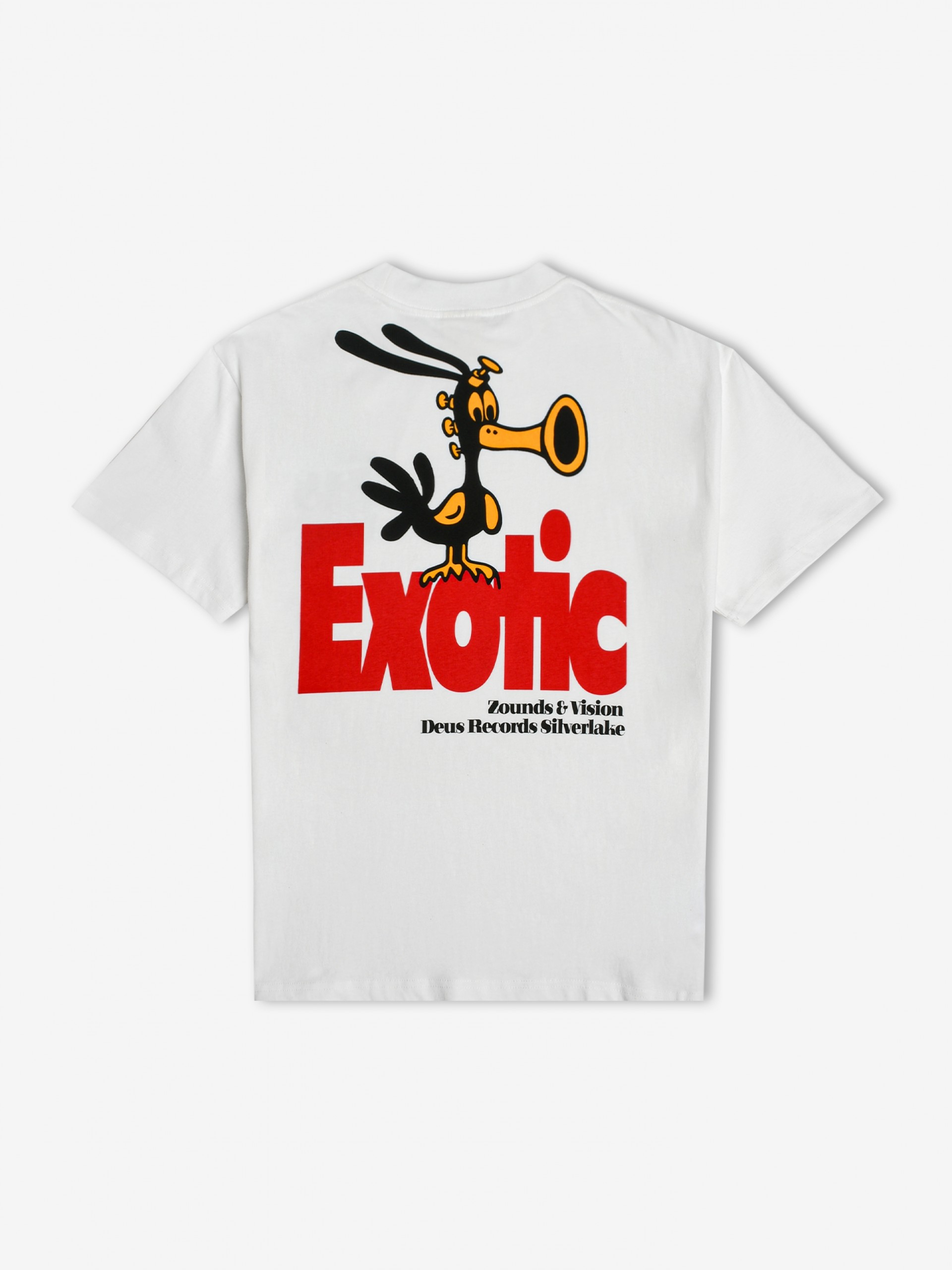 T-shirt Deus Ex Machina Zounds Branca