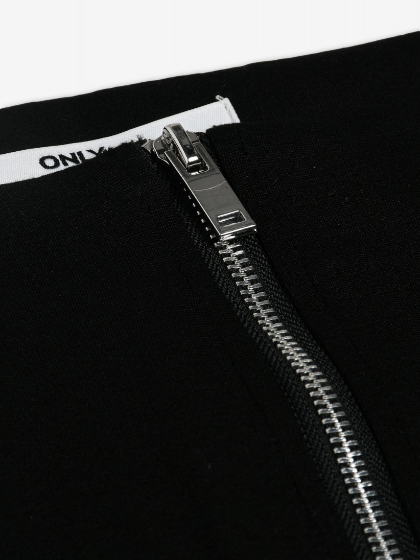 Only ONLMarcella Life Zip Black Skirt