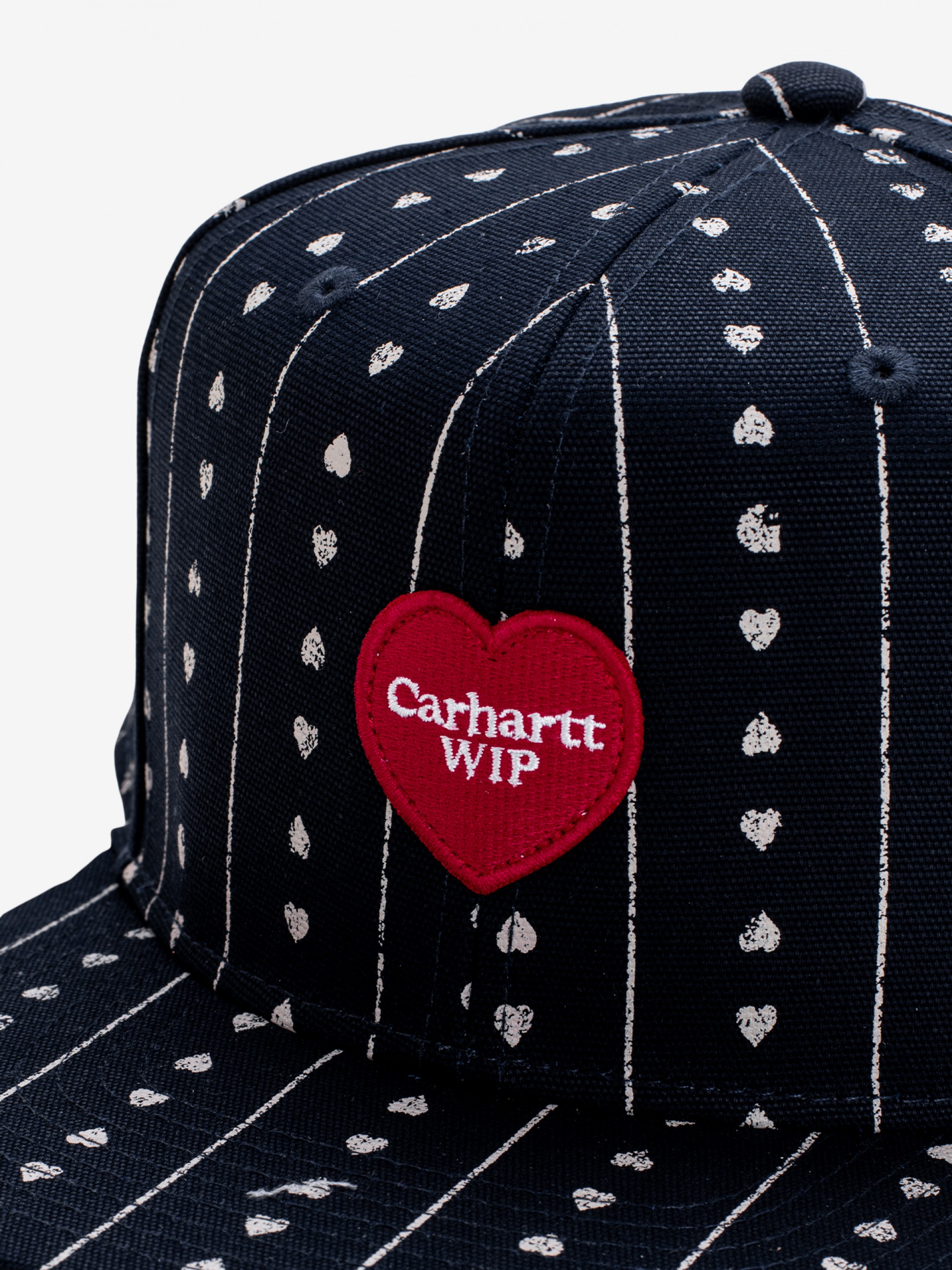 Carhartt WIP Drewe Heart Stripe Blue Cap