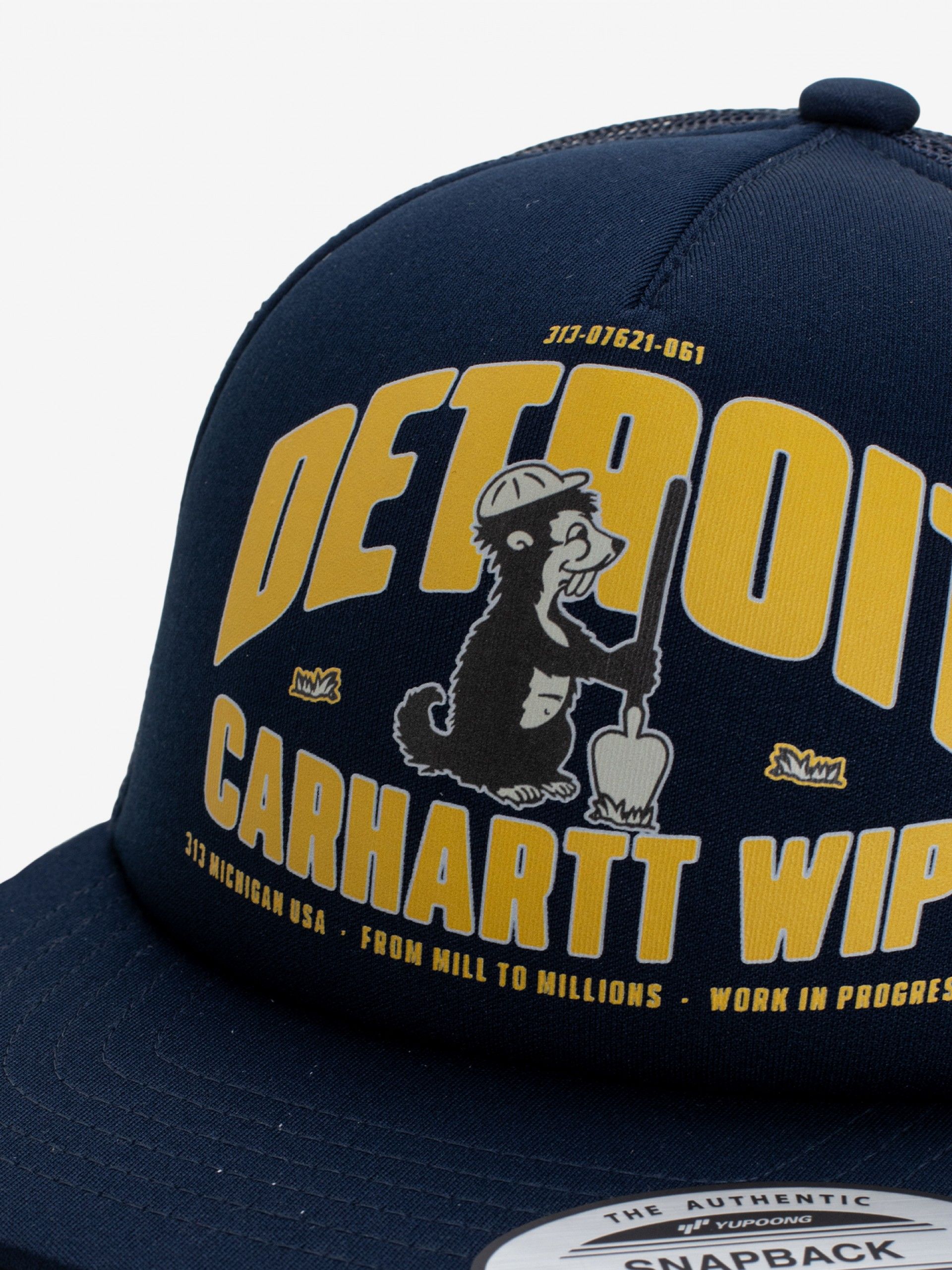 Carhartt WIP Underground Trucker Blue Cap