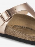 Chinelos Birkenstock Gizeh Birko-Flor Rosa Dourado