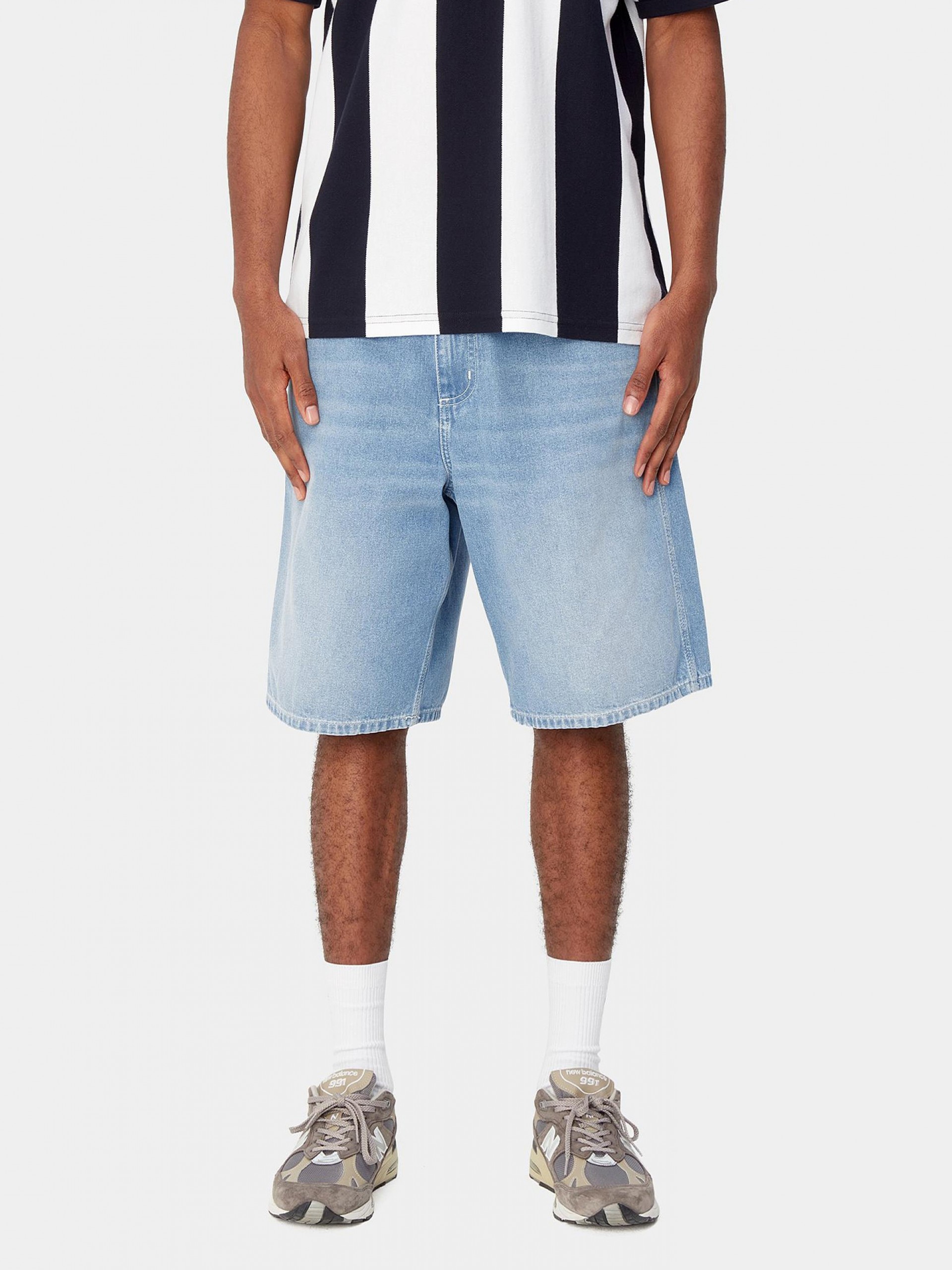 Carhartt WIP Simple Blue Denim Shorts