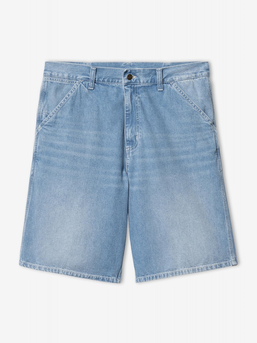 Pantalones Vaqueros Cortos Carhartt WIP Simple Azules