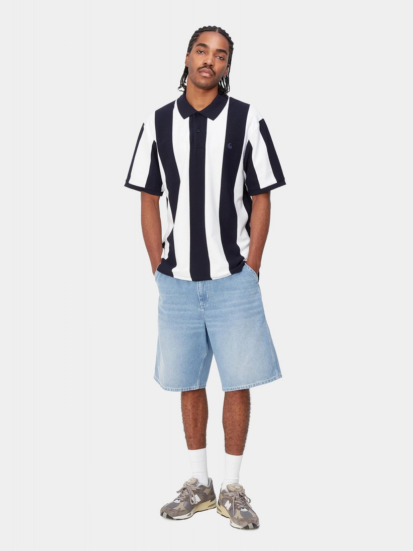 Pantalones Vaqueros Cortos Carhartt WIP Simple Azules