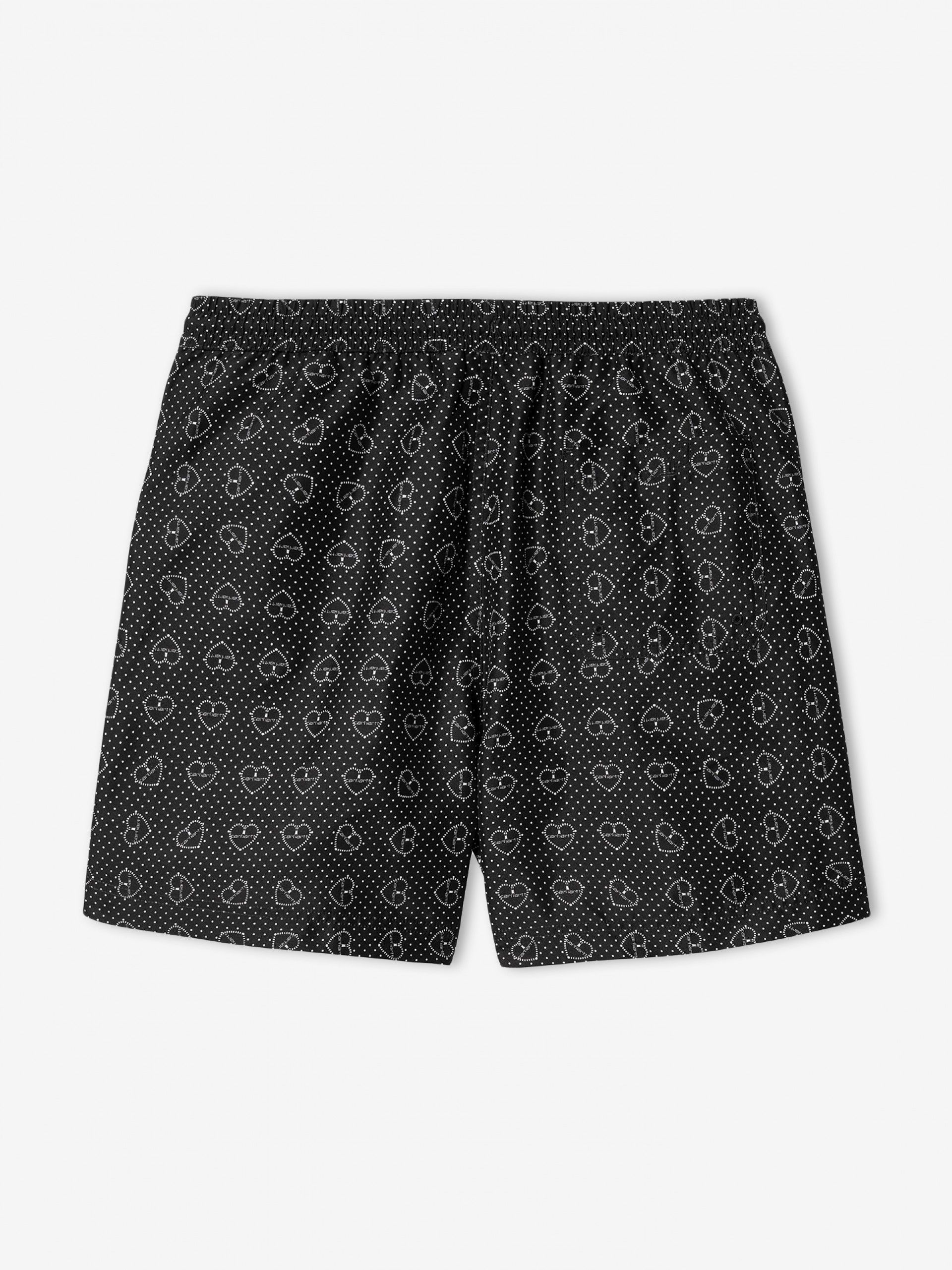 Carhartt WIP Slater Black Printed Swimming Shorts