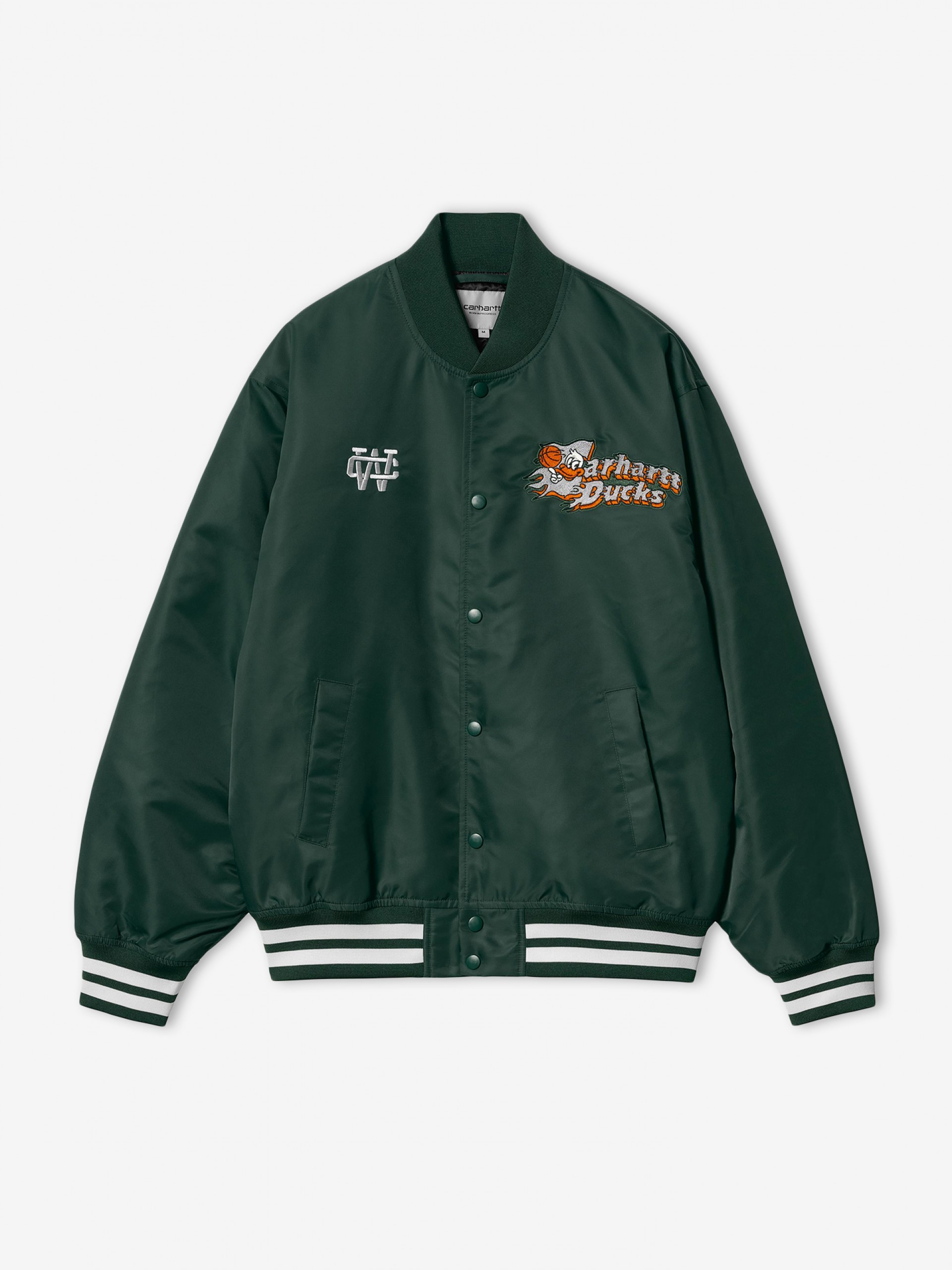 Casaco Carhartt WIP Flaming Ducks Verde