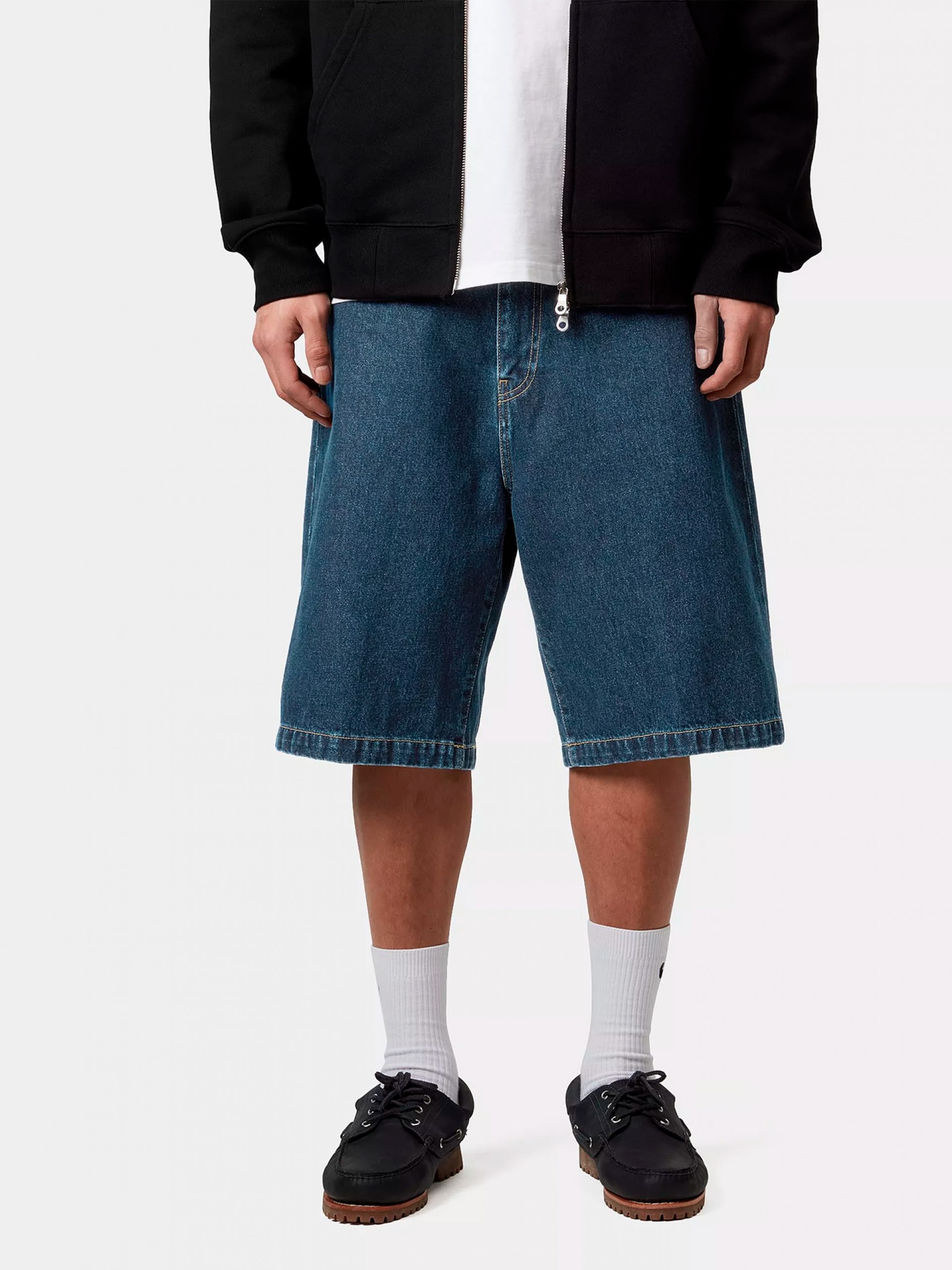 Carhartt WIP Landon Blue Denim Shorts