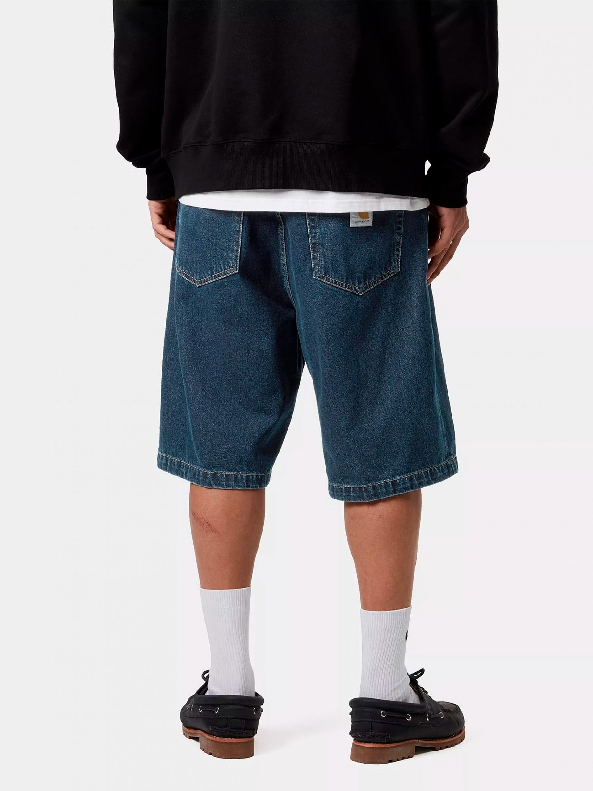 Carhartt WIP Landon Blue Denim Shorts