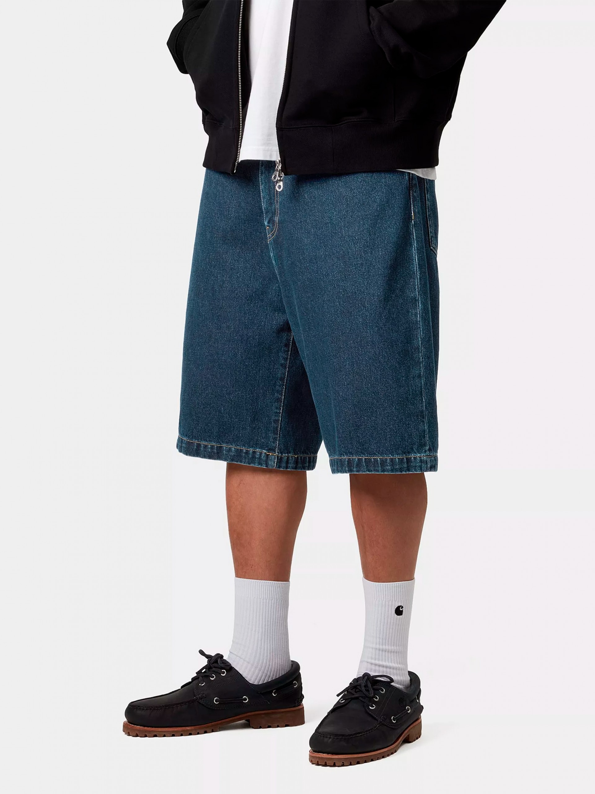 Carhartt WIP Landon Blue Denim Shorts