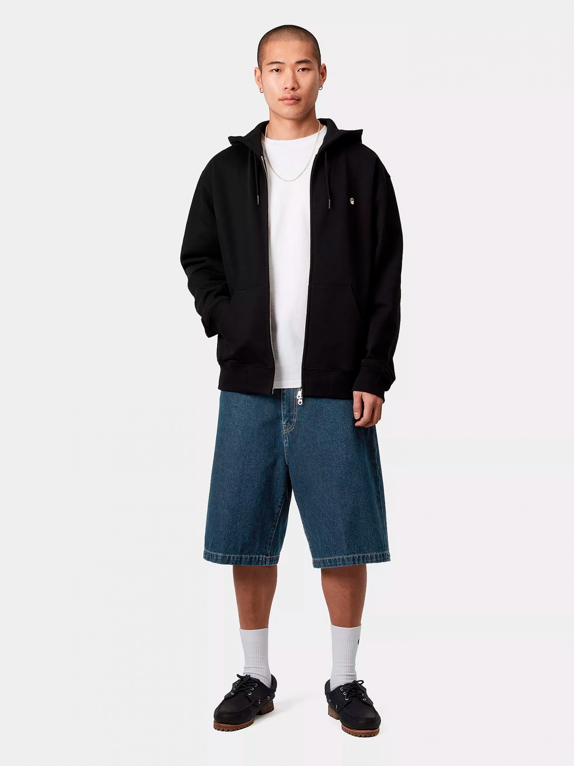 Carhartt WIP Landon Blue Denim Shorts