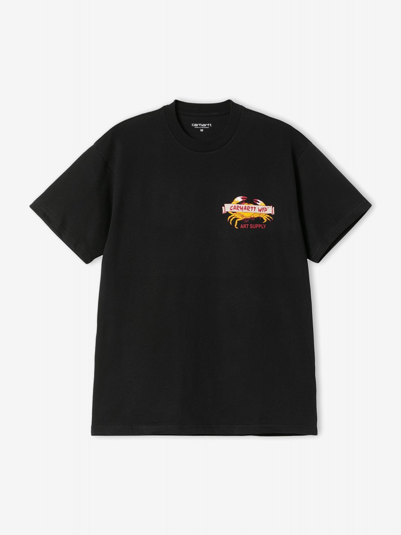 Carhartt WIP Crab Paint Black T-shirt - I034778.89.XX - BZR