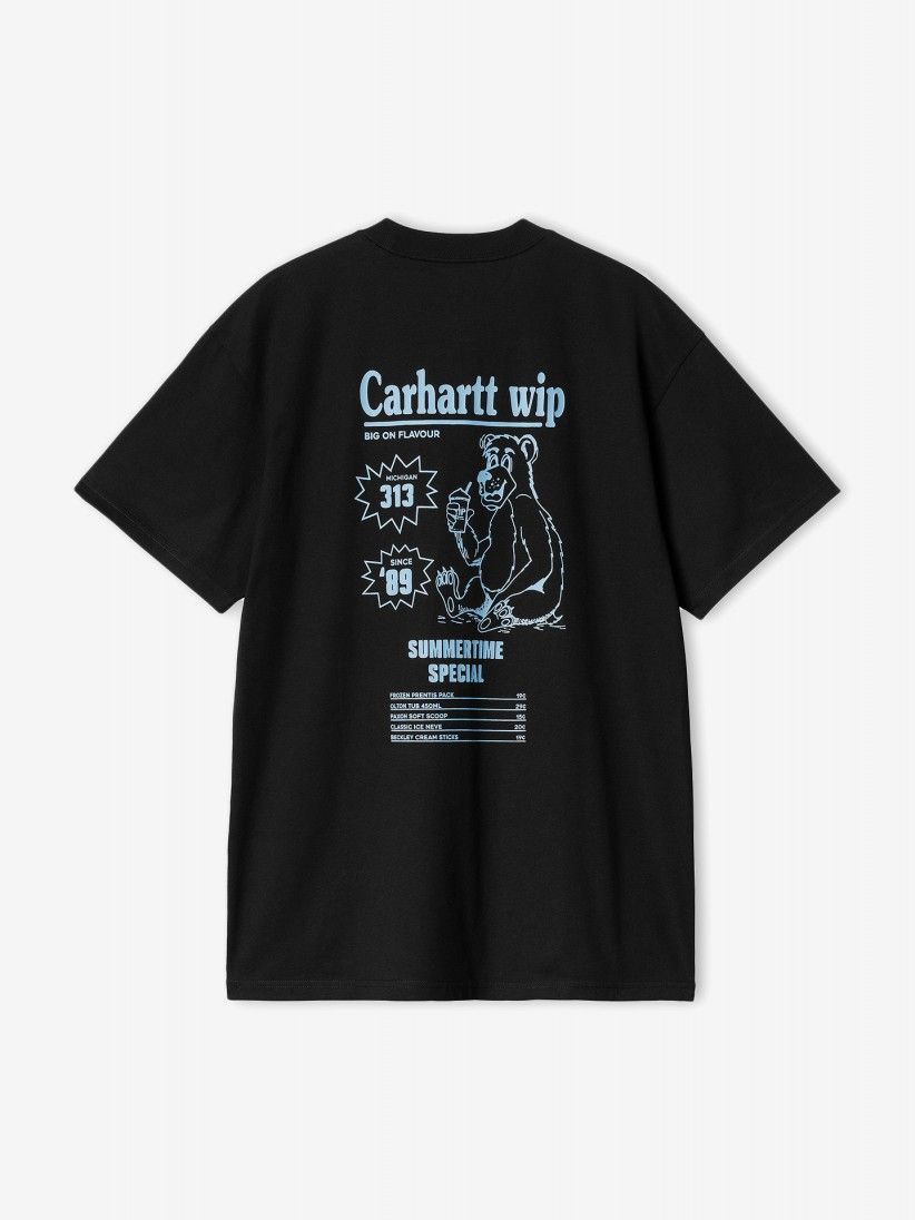 Carhartt WIP Catalogue Black T-shirt - I034644.2X8.XX - BZR