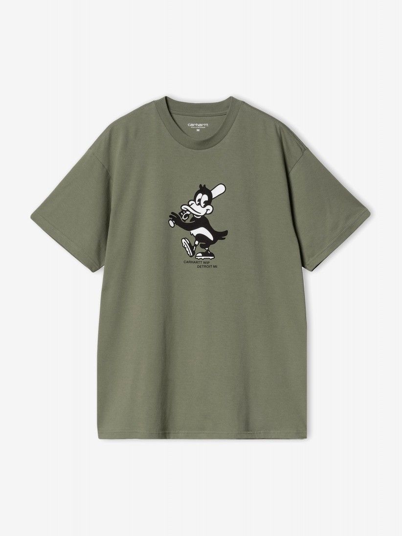Tシャツ・カットソー CARHARTT WIP ' Run' T-shirt Green Carhartt WIP Home Run Green T-shirt - I034712.667.XX - BZR