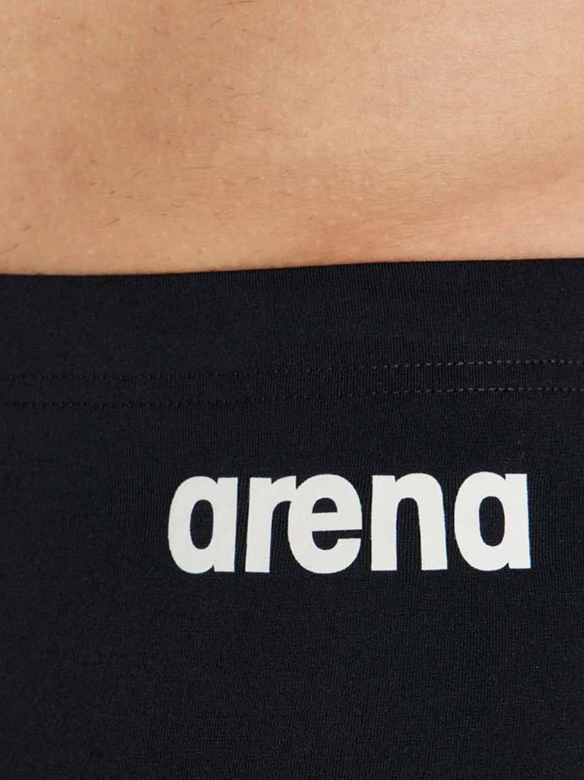 Bañador de Natación Arena Team Solid Negro