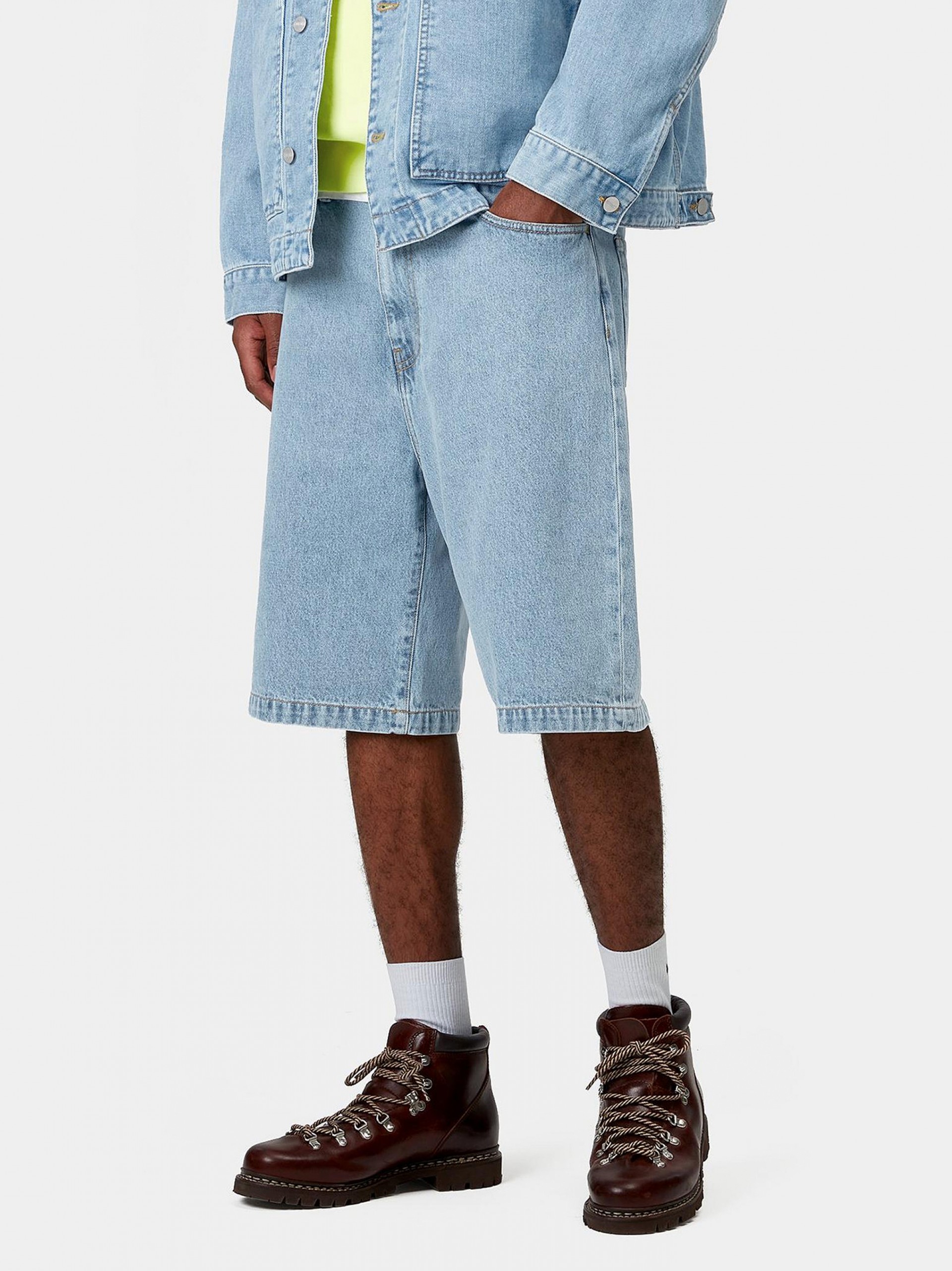 Pantalones Vaqueros Cortos Carhartt WIP Landon Azules